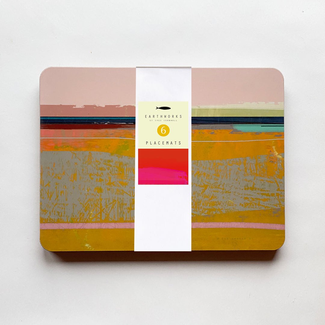 set of 4 - PLACEMATS BEACH