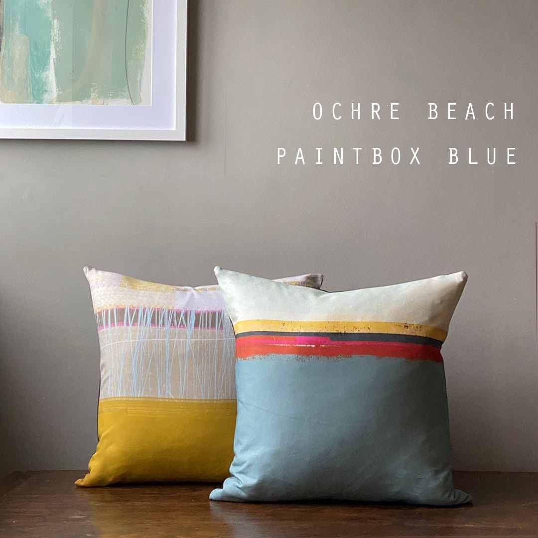 cushion - PAINTBOX LIGHT BLUE