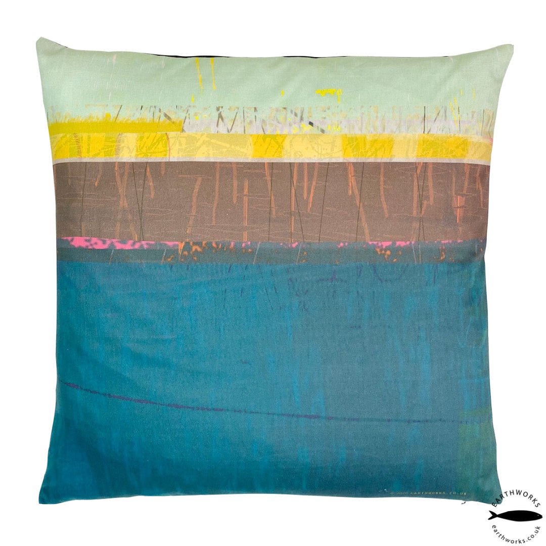 cushion - PAINTBOX TEAL