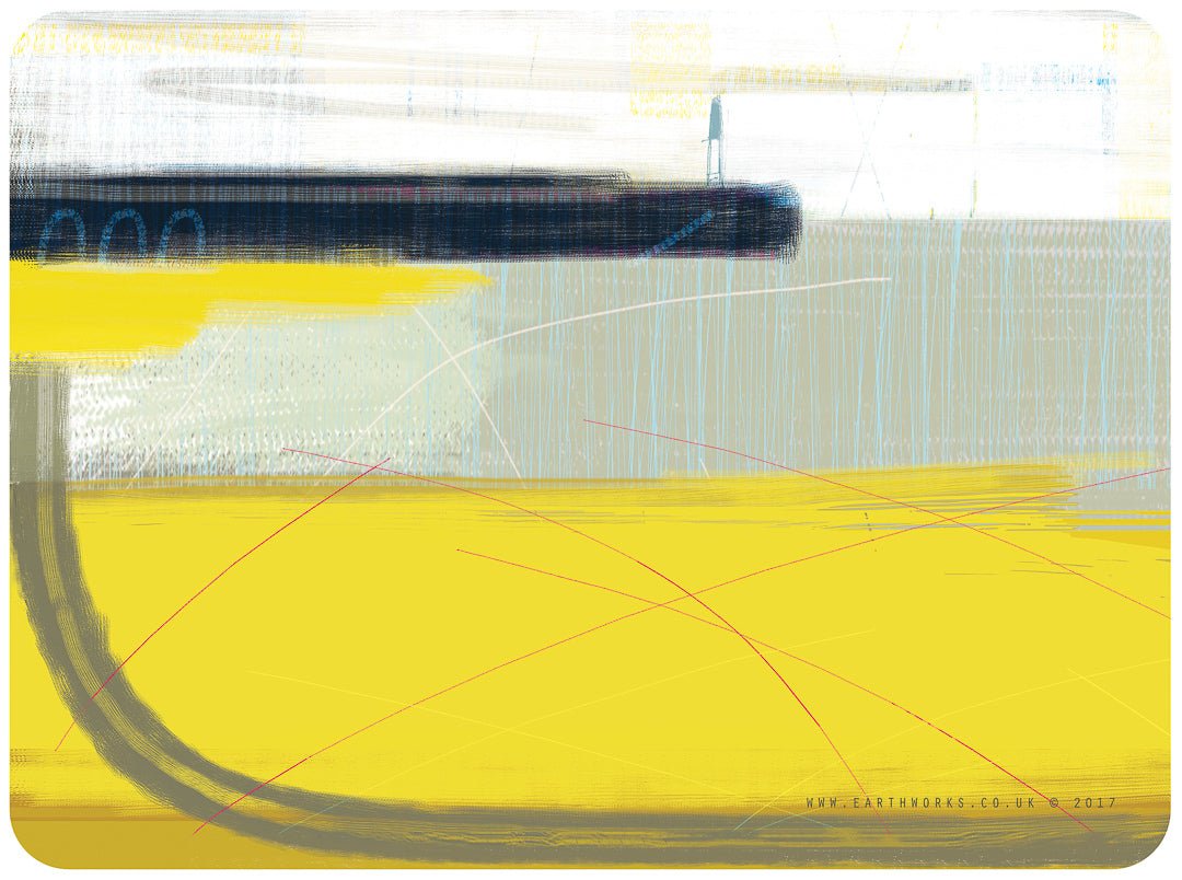 placemat - HARBOUR WALL - PM006 - E A R T H W O R K S