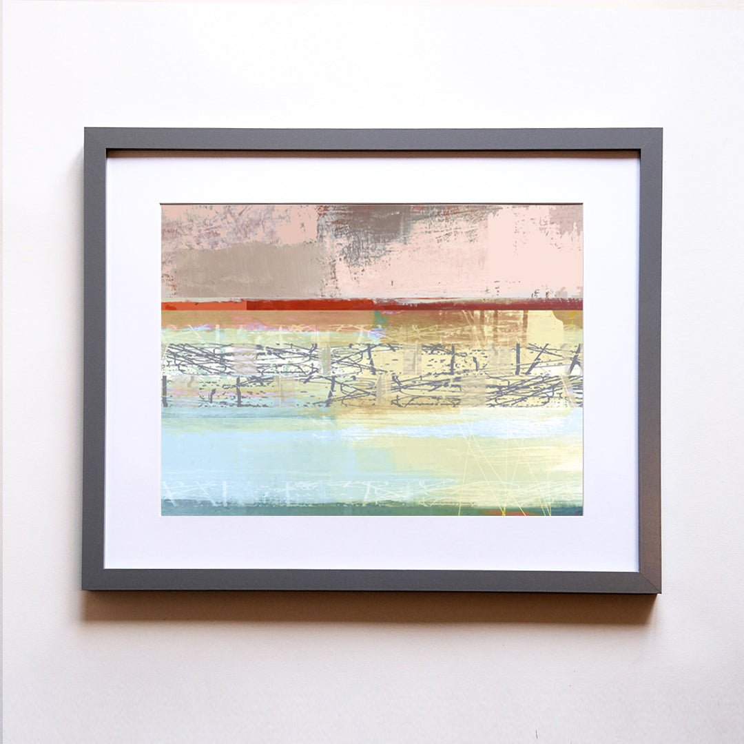 FRAMED PRINT - BEACH