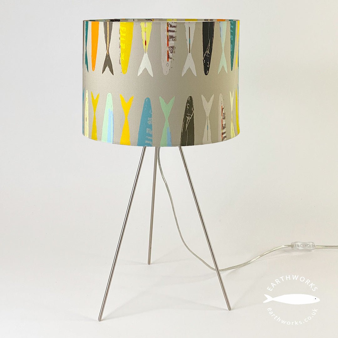 lampshade - FISH TAILS GREY