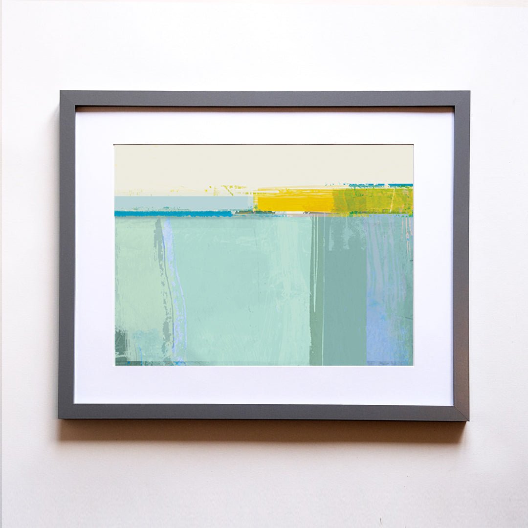 FRAMED PRINT - HEADLAND BLUE