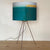 lampshade - HEADLAND TEAL