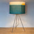 lampshade - HEADLAND TEAL