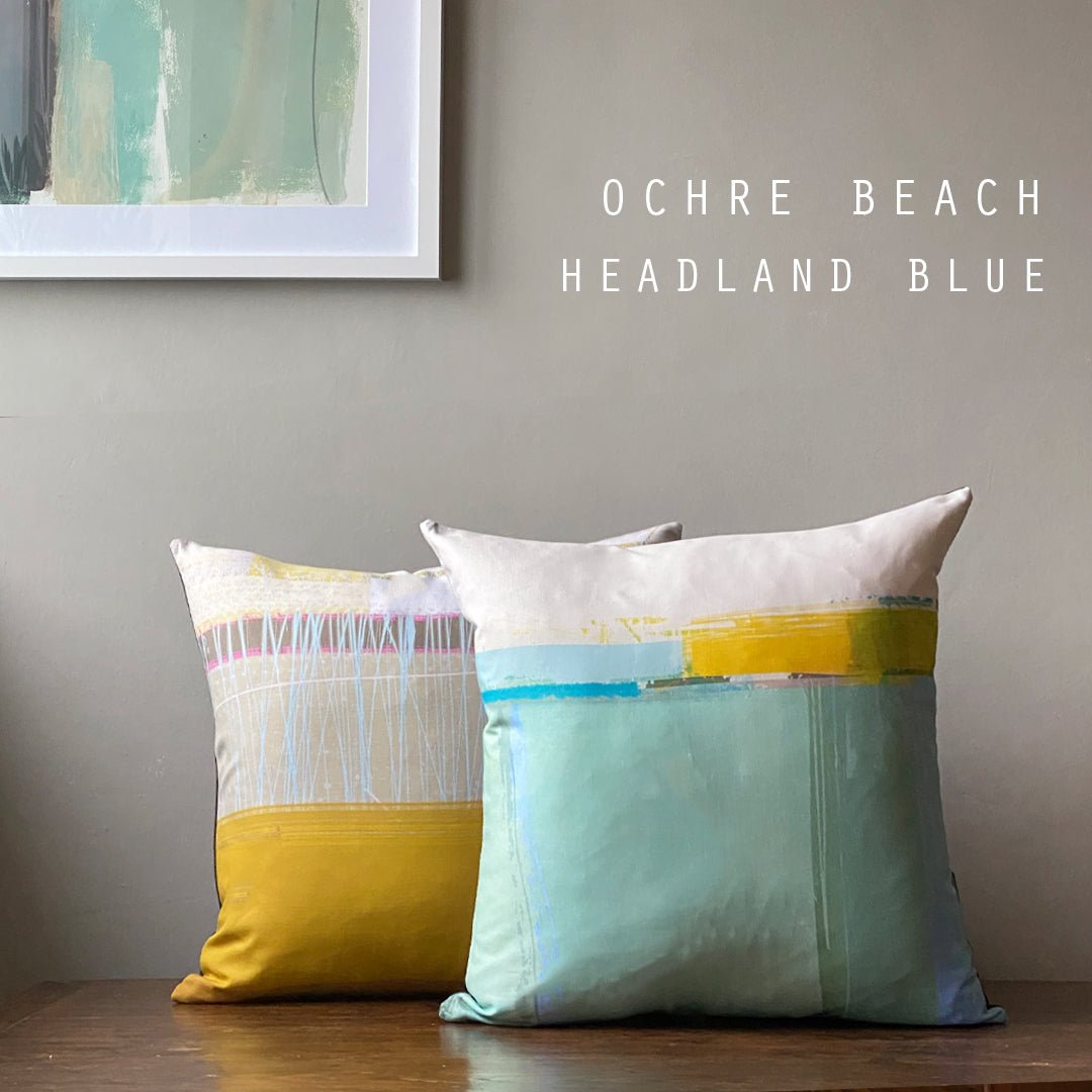 cushion - HEADLAND SOFT BLUE