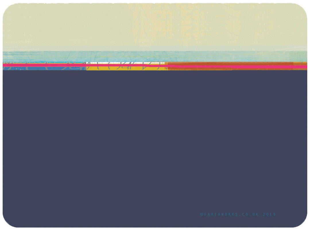 placemat - PAINTBOX DARK BLUE