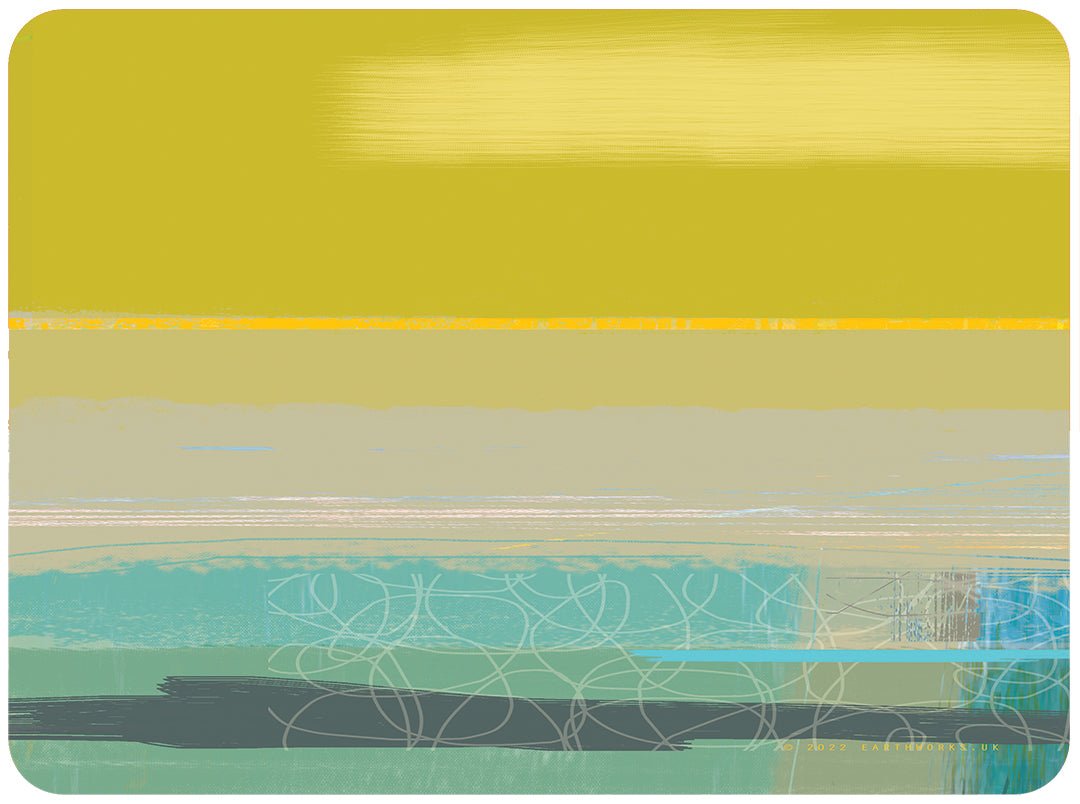 placemat - POOL OCHRE