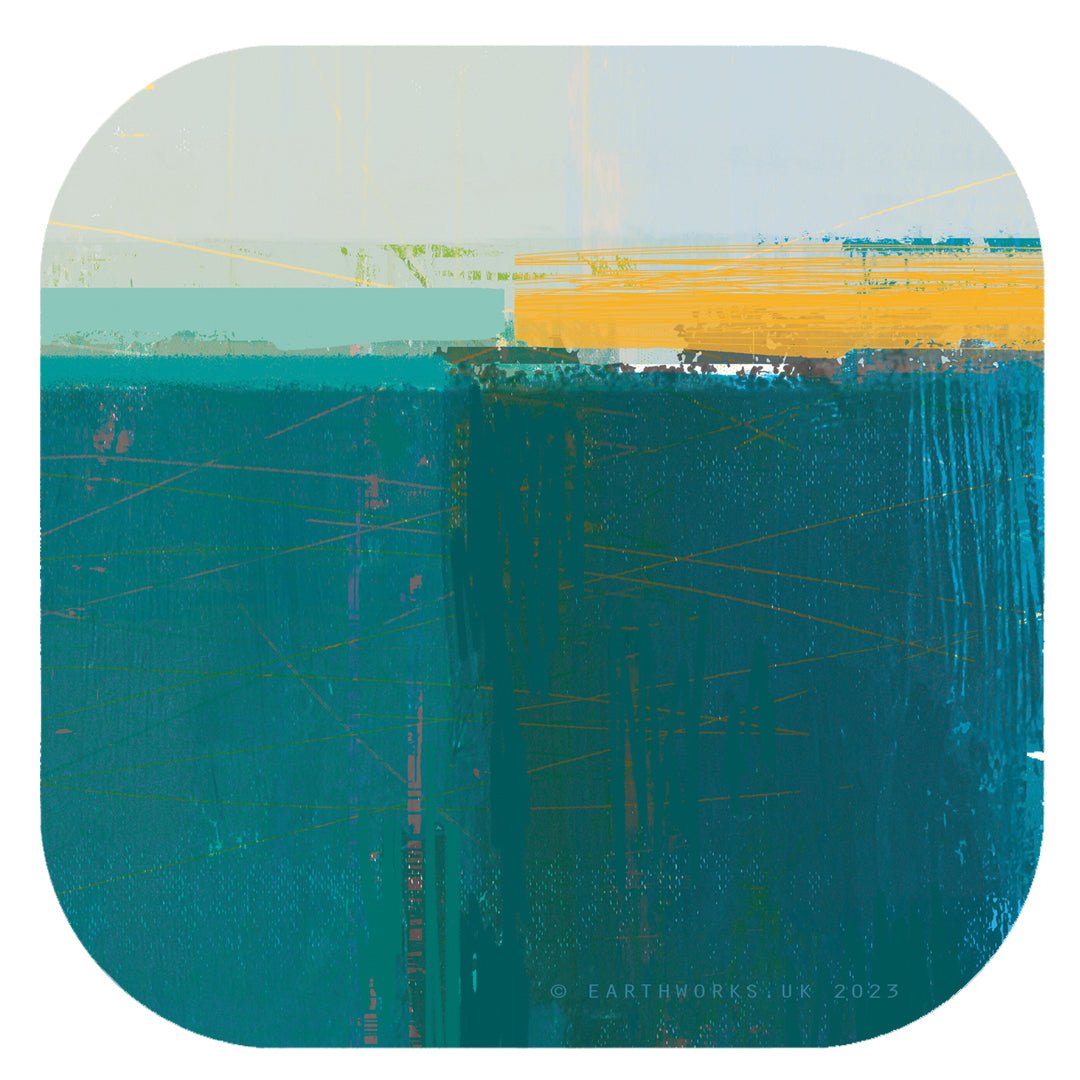 art mat - HEADLAND TEAL