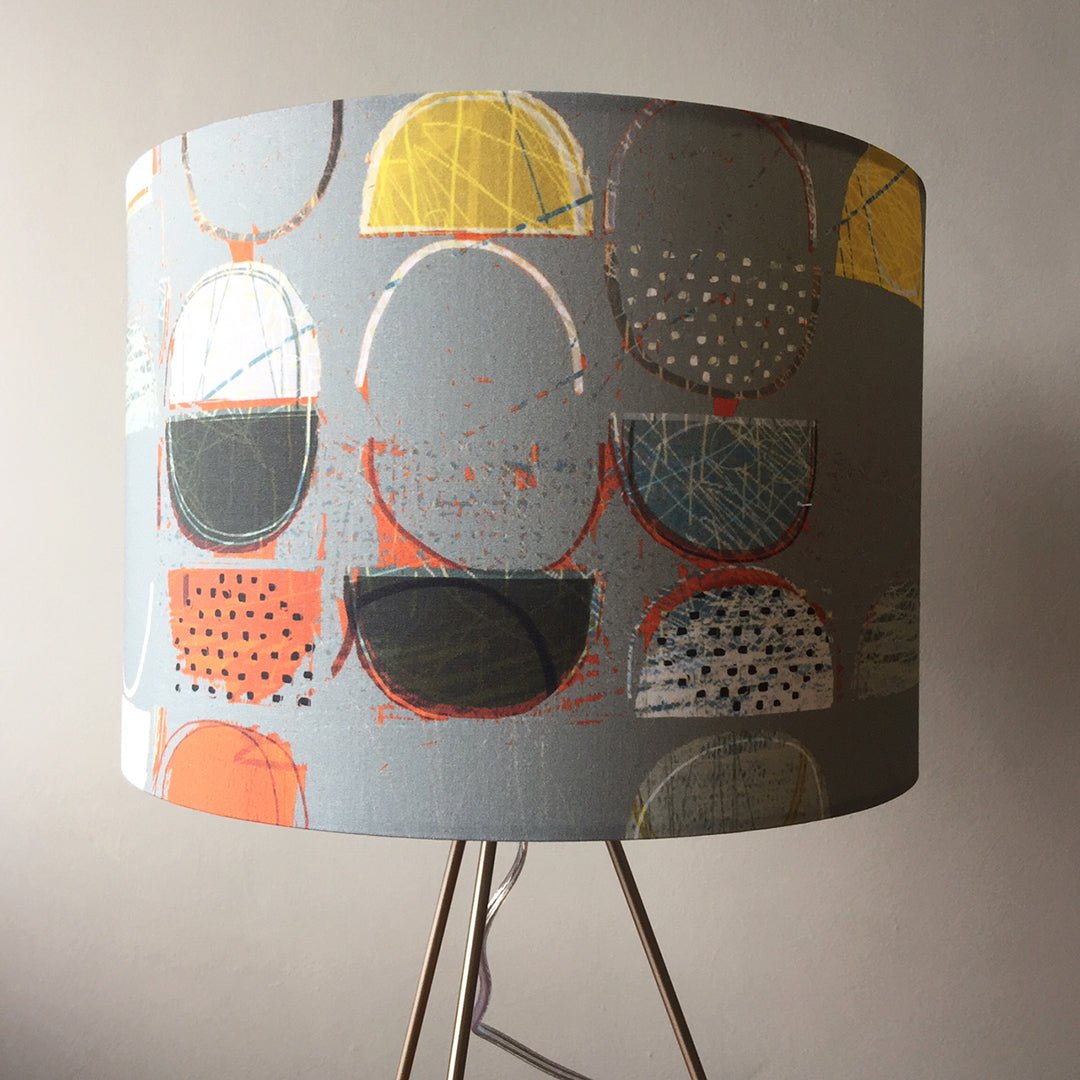 Slate grey online lampshade